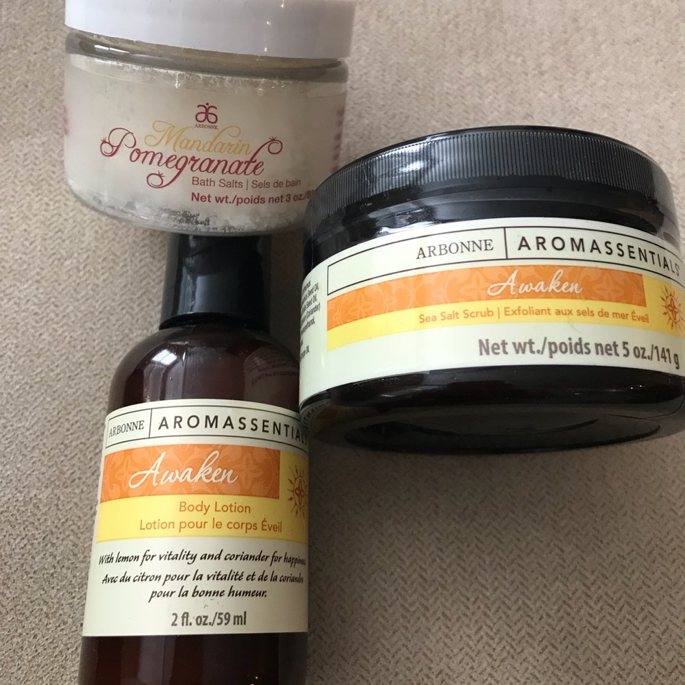 3 arbonne products